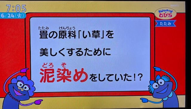どろ染め４