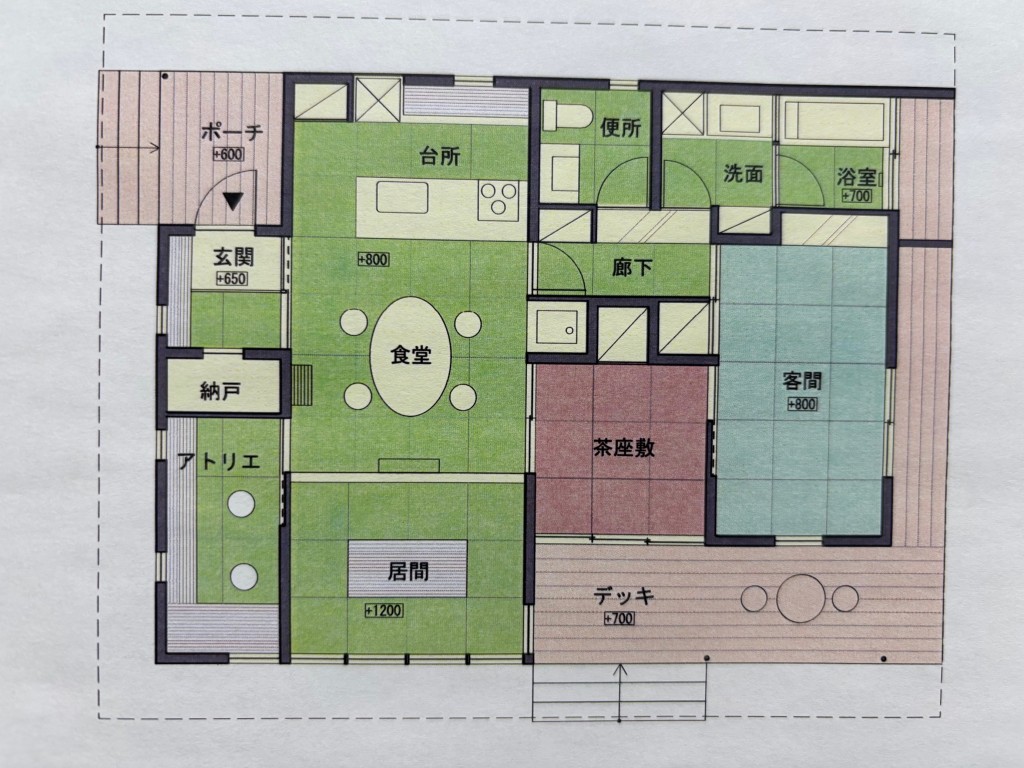 総畳敷き別荘１２