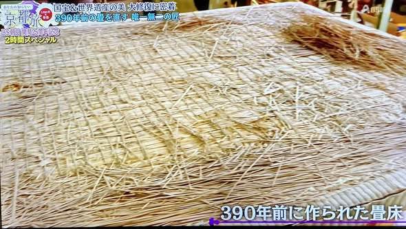 日本最古の畳1
