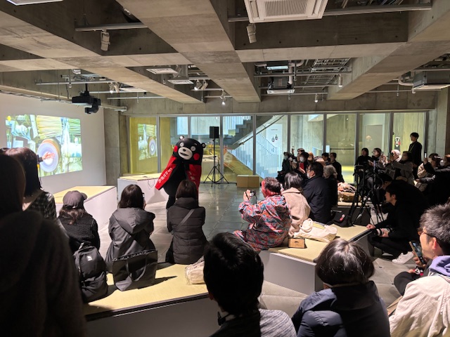 つながるイグサ展 くまモン