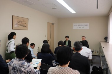 つながるイグサ展　茶道と畳５