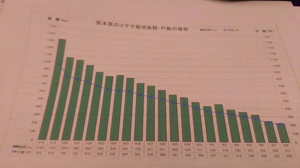 ２６年度　実績　いぐさ